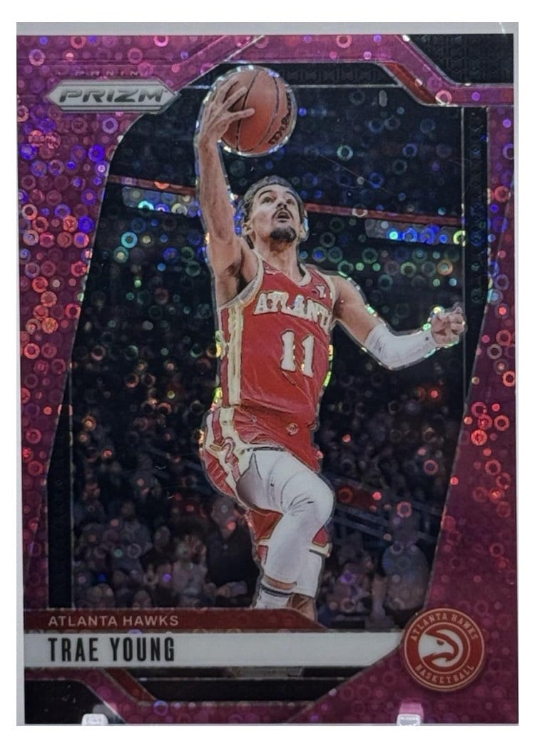 2024-25 Panini Prizm Base Set Trae Young #84 card