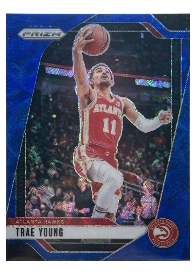 2024-25 Panini Prizm Base Set Trae Young #84 card