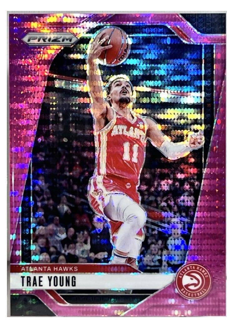 2024-25 Panini Prizm Base Set Trae Young #84 card