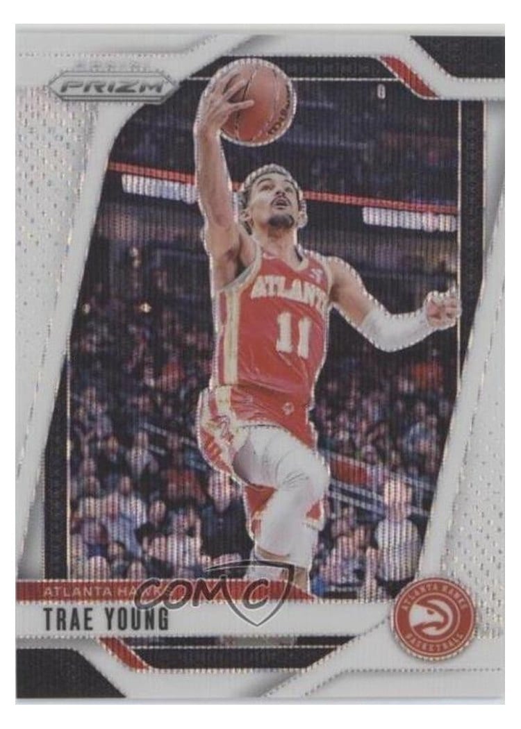 2024-25 Panini Prizm Base Set Trae Young #84 card