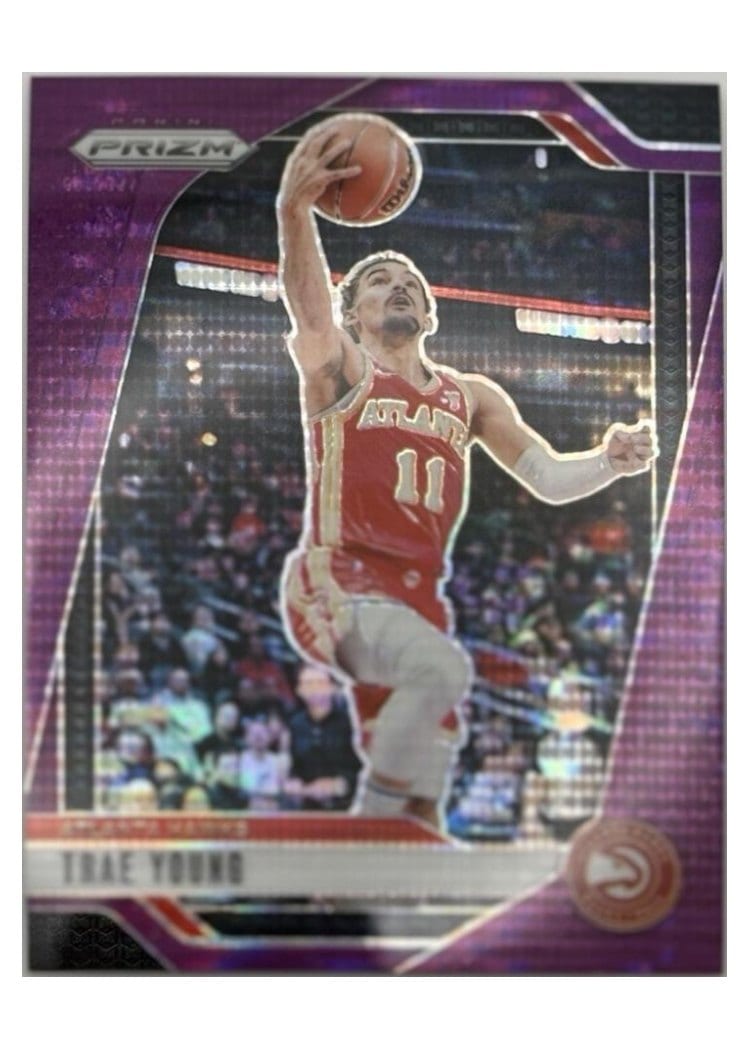2024-25 Panini Prizm Base Set Trae Young #84 card