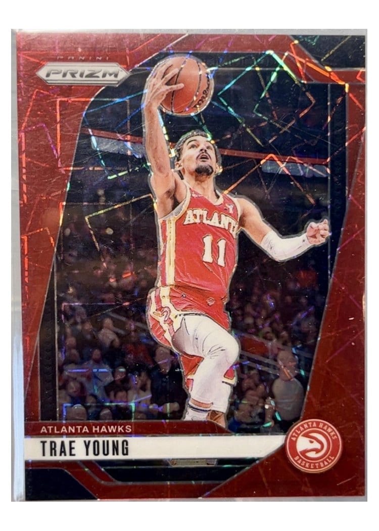 2024-25 Panini Prizm Base Set Trae Young #84 card