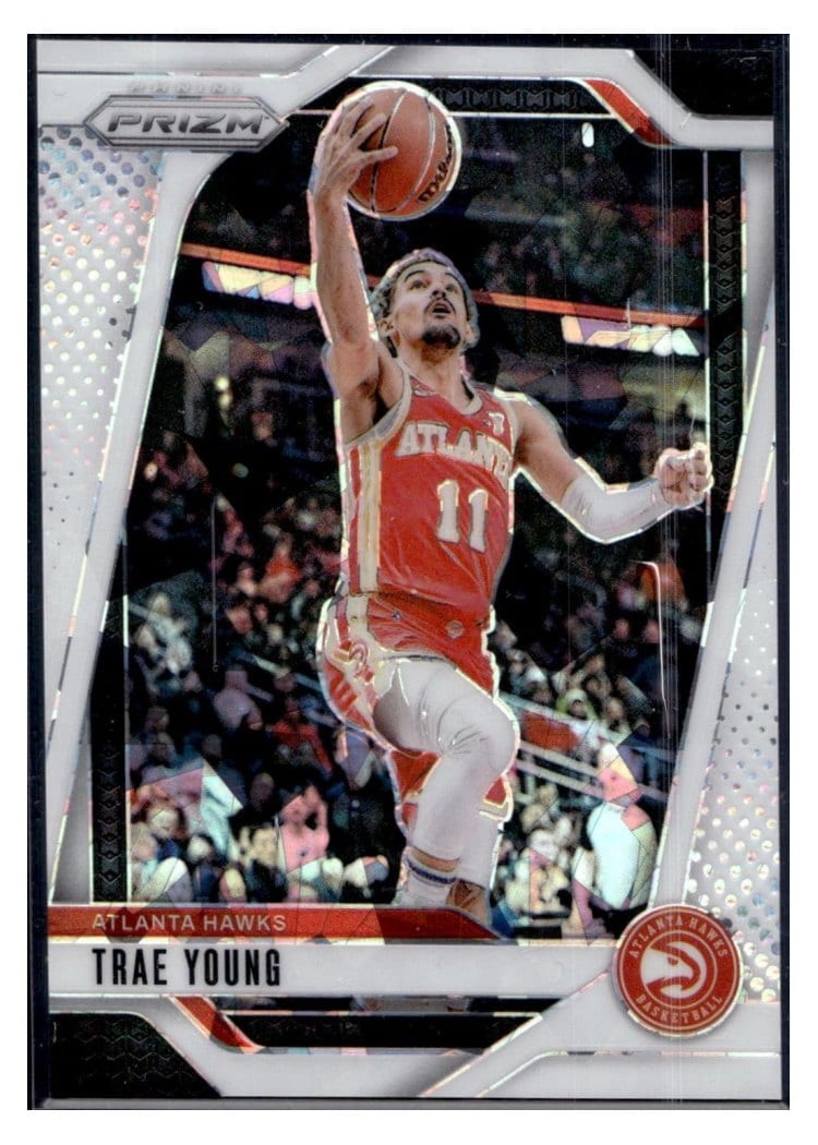 2024-25 Panini Prizm Base Set Trae Young #84 card