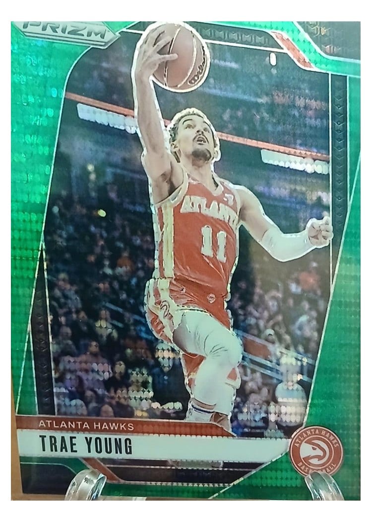 2024-25 Panini Prizm Base Set Trae Young #84 card