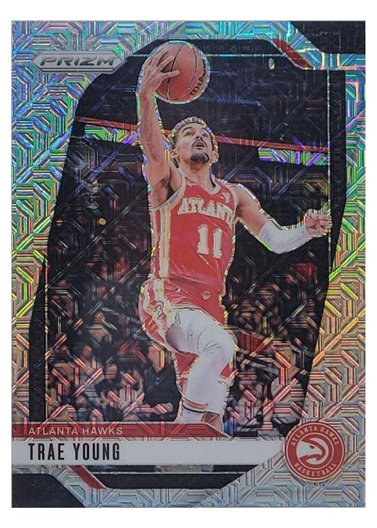 2024-25 Panini Prizm Base Set Trae Young #84 card