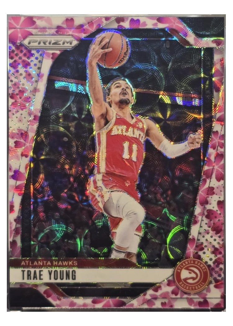 2024-25 Panini Prizm Base Set Trae Young #84 card