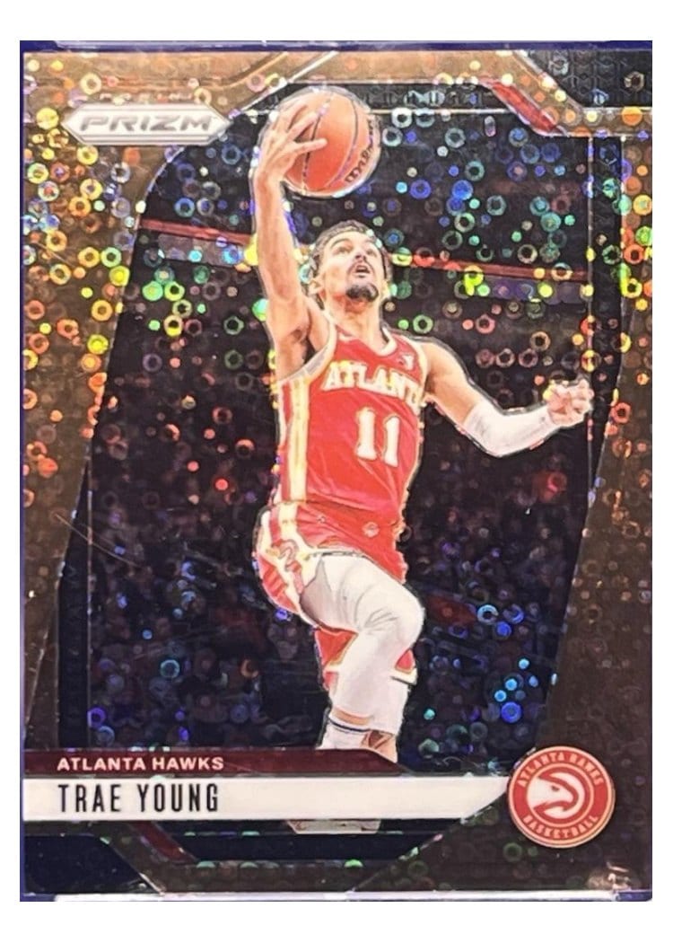 2024-25 Panini Prizm Base Set Trae Young #84 card