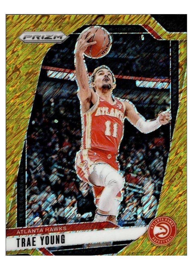 2024-25 Panini Prizm Base Set Trae Young #84 card