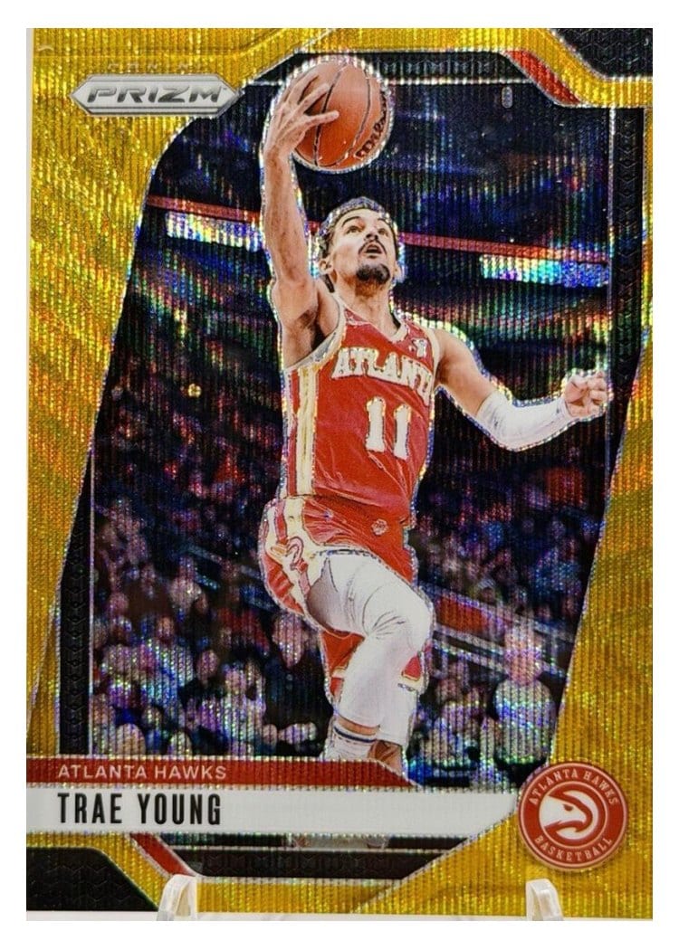 2024-25 Panini Prizm Base Set Trae Young #84 card
