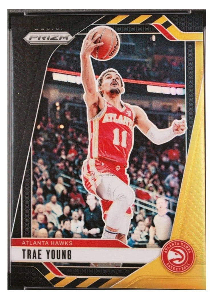 2024-25 Panini Prizm Base Set Trae Young #84 card