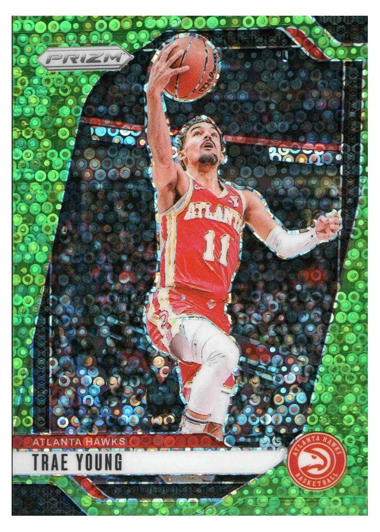 2024-25 Panini Prizm Base Set Trae Young #84 card
