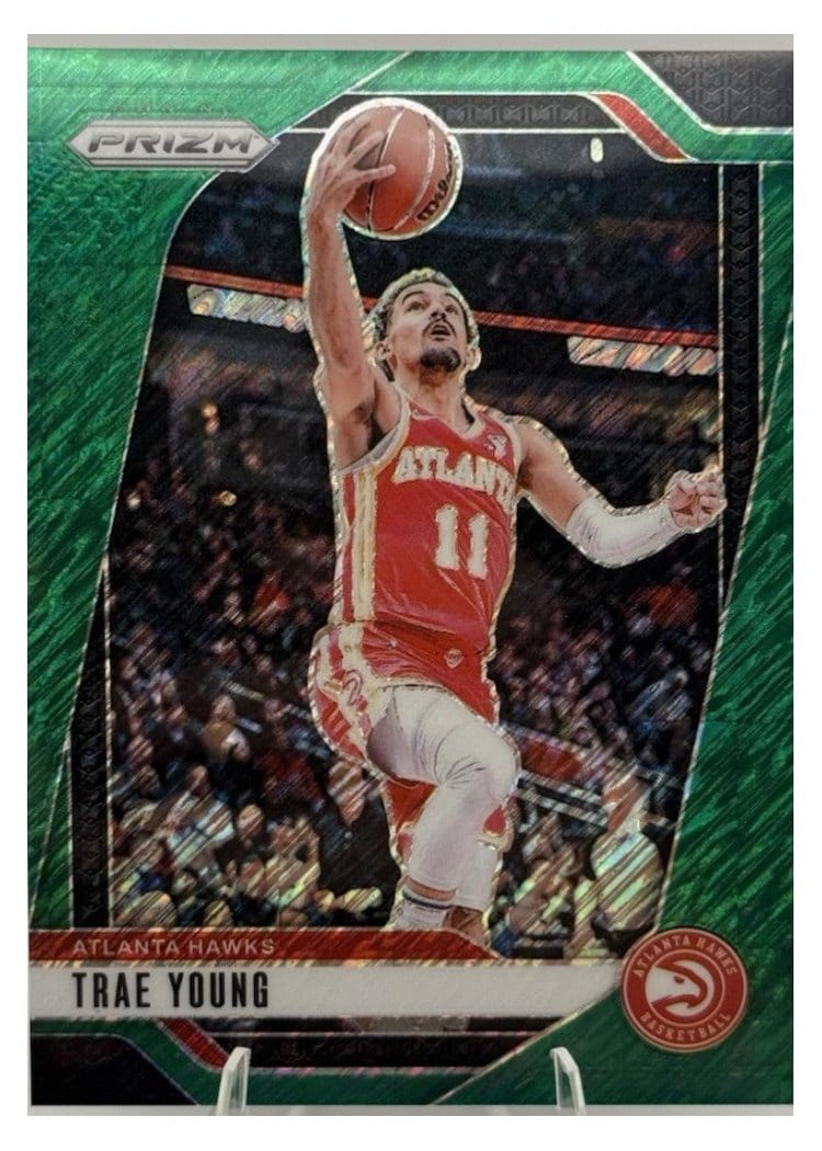 2024-25 Panini Prizm Base Set Trae Young #84 card