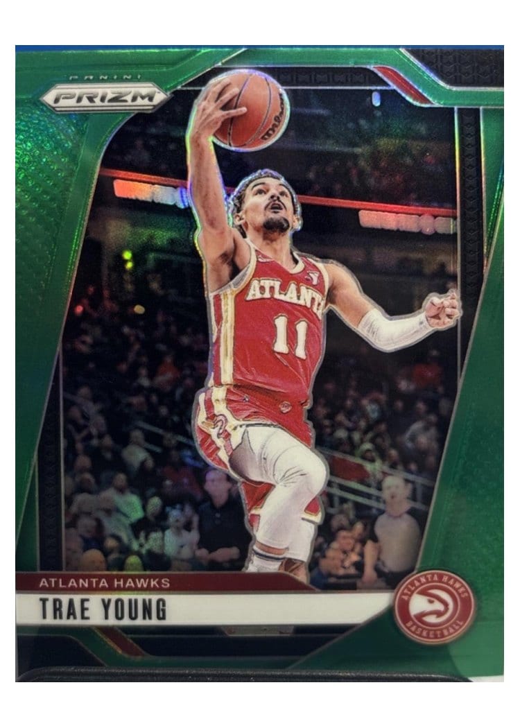 2024-25 Panini Prizm Base Set Trae Young #84 card