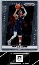 2024-25 Panini Prizm Deca Base Set Trae Young #264 card