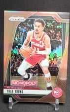 2024-25 Panini Prizm Monopoly Base Set Trae Young #25 card