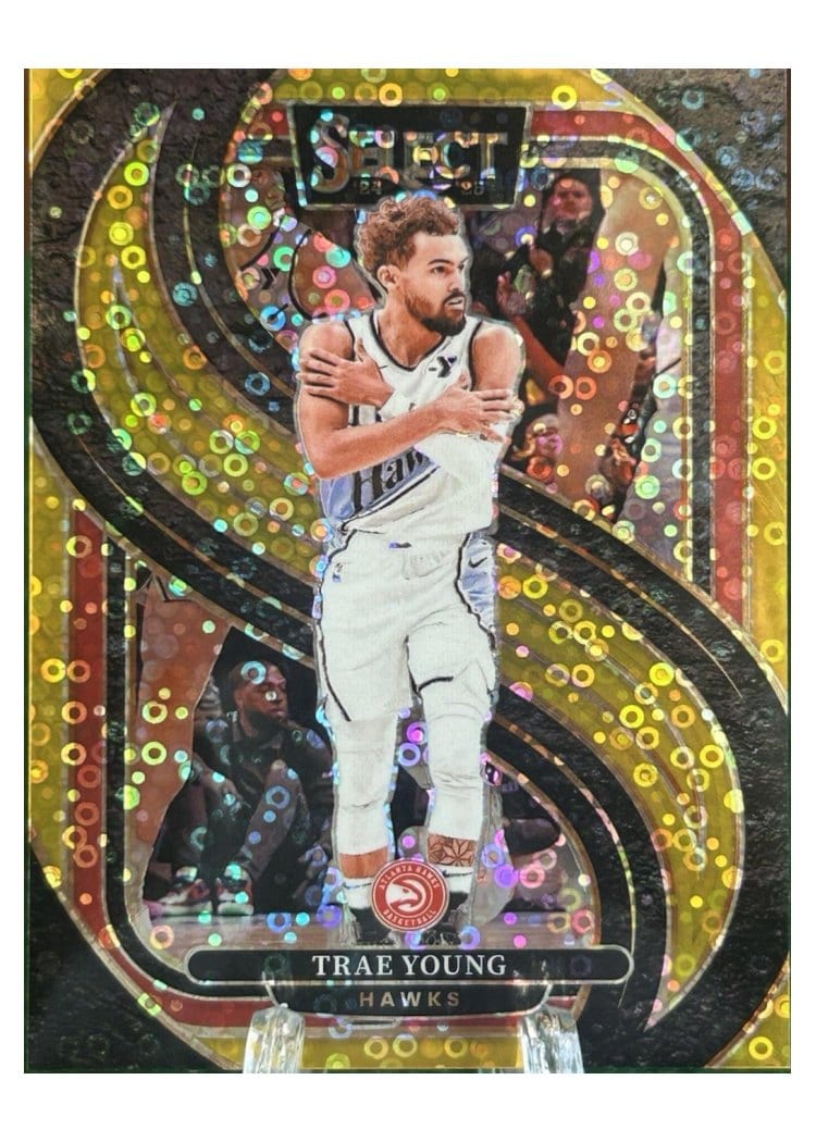 2024-25 Panini Select Base Set Trae Young #123 card