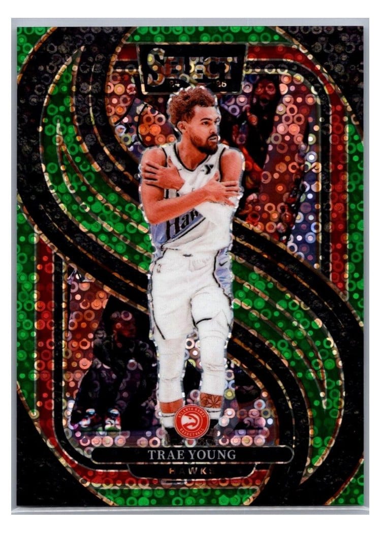 2024-25 Panini Select Base Set Trae Young #123 card