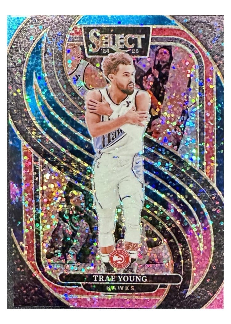 2024-25 Panini Select Base Set Trae Young #123 card