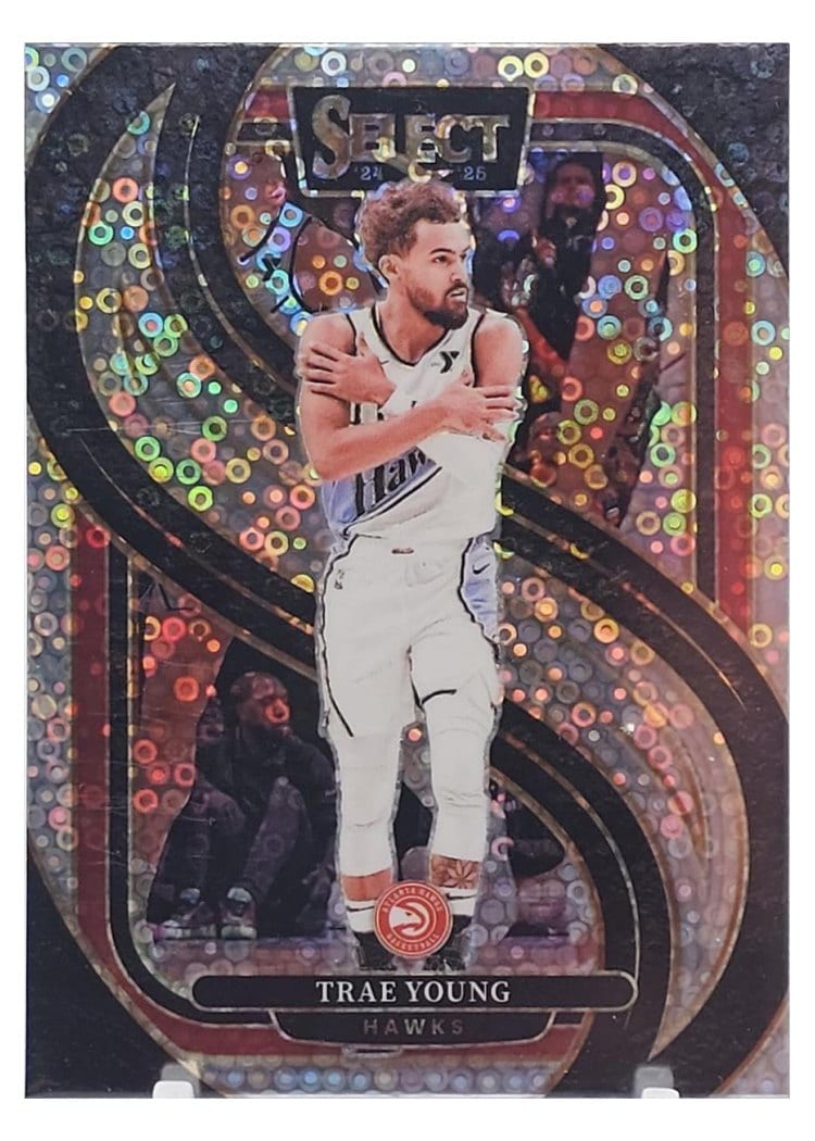 2024-25 Panini Select Base Set Trae Young #123 card