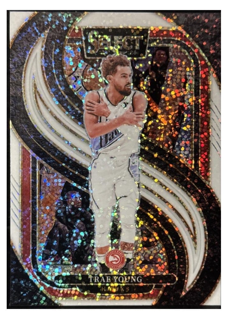 2024-25 Panini Select Base Set Trae Young #123 card