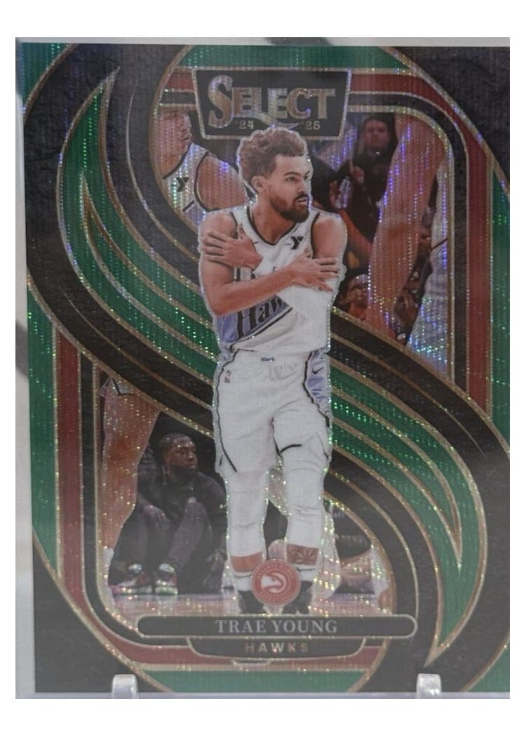 2024-25 Panini Select Base Set Trae Young #123 card