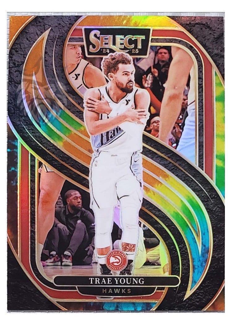 2024-25 Panini Select Base Set Trae Young #123 card