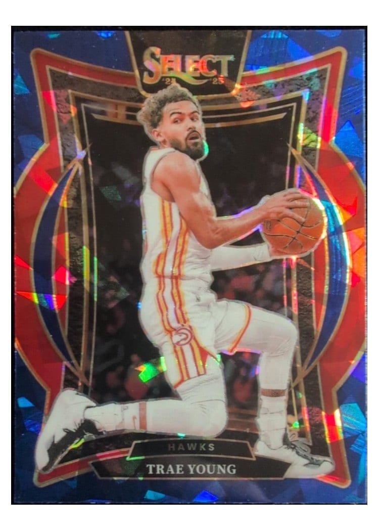 2024-25 Panini Select Base Set Trae Young #63 card