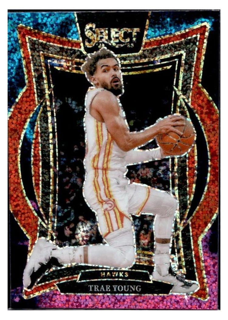 2024-25 Panini Select Base Set Trae Young #63 card