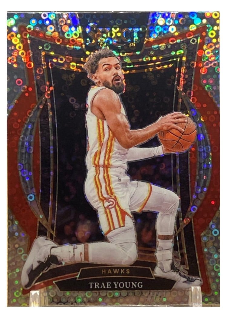 2024-25 Panini Select Base Set Trae Young #63 card