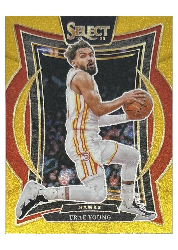2024-25 Panini Select Base Set Trae Young #63 card