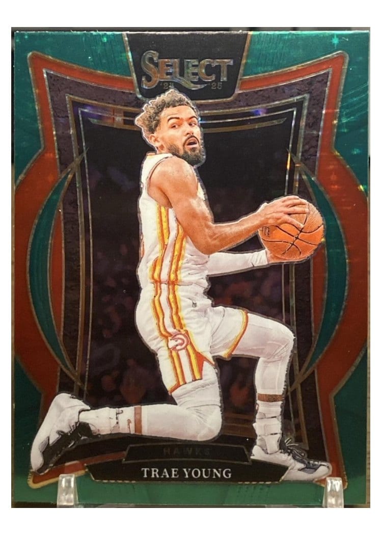 2024-25 Panini Select Base Set Trae Young #63 card