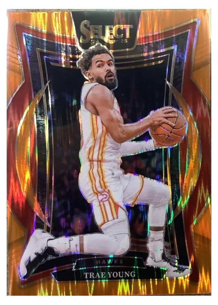 2024-25 Panini Select Base Set Trae Young #63 card