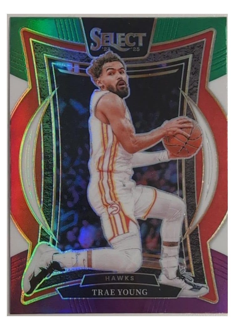 2024-25 Panini Select Base Set Trae Young #63 card
