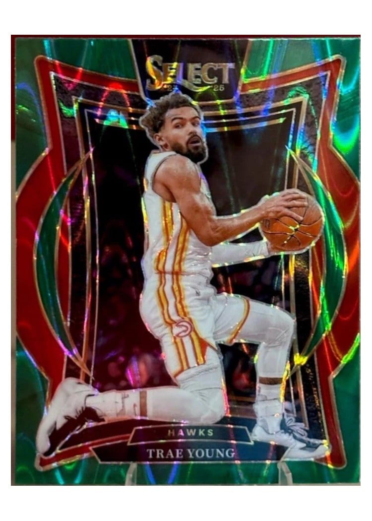 2024-25 Panini Select Base Set Trae Young #63 card