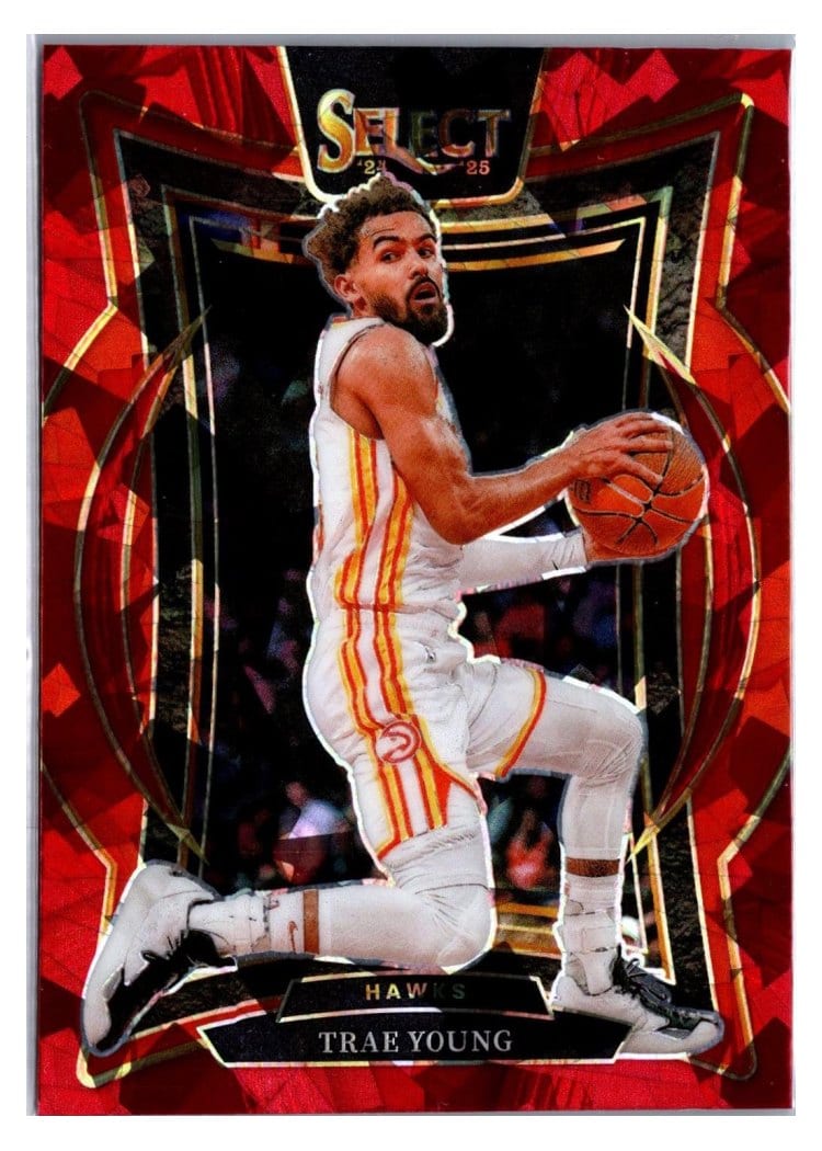 2024-25 Panini Select Base Set Trae Young #63 card