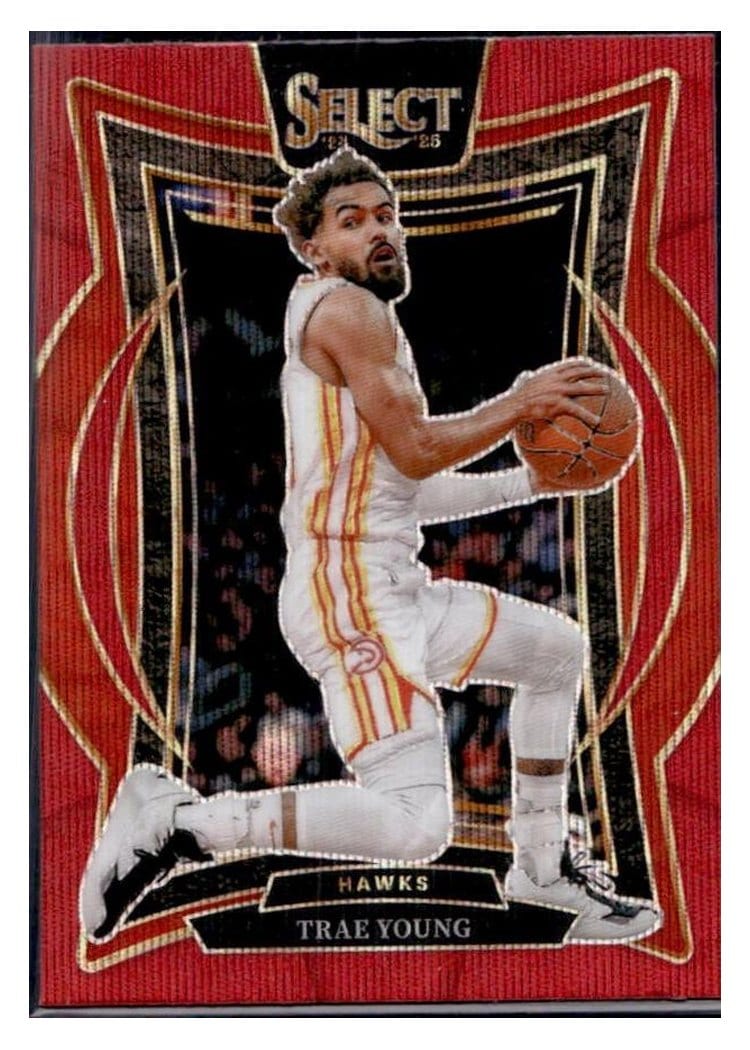 2024-25 Panini Select Base Set Trae Young #63 card