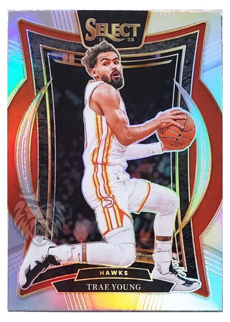 2024-25 Panini Select Base Set Trae Young #63 card