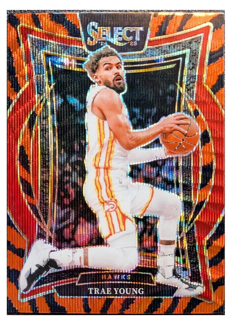2024-25 Panini Select Base Set Trae Young #63 card