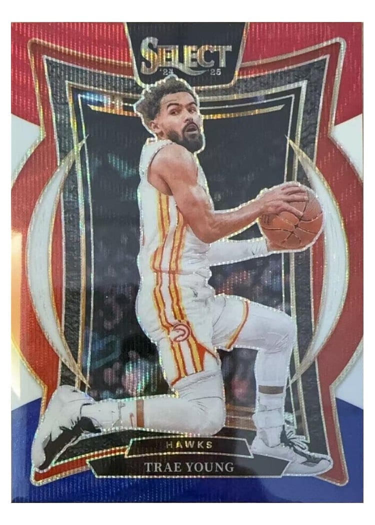 2024-25 Panini Select Base Set Trae Young #63 card