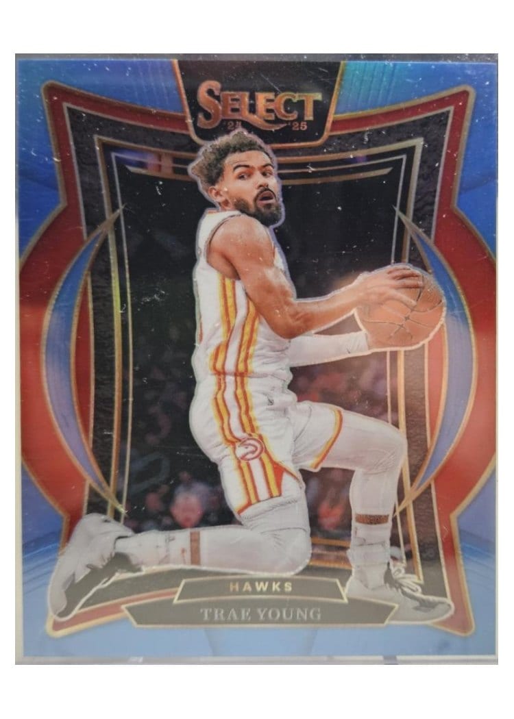 2024-25 Panini Select Base Set Trae Young #63 card