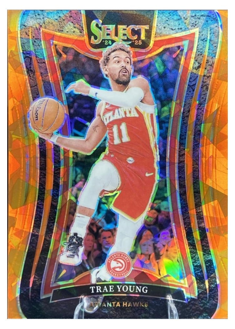 2024-25 Panini Select Base Set Trae Young #63 card