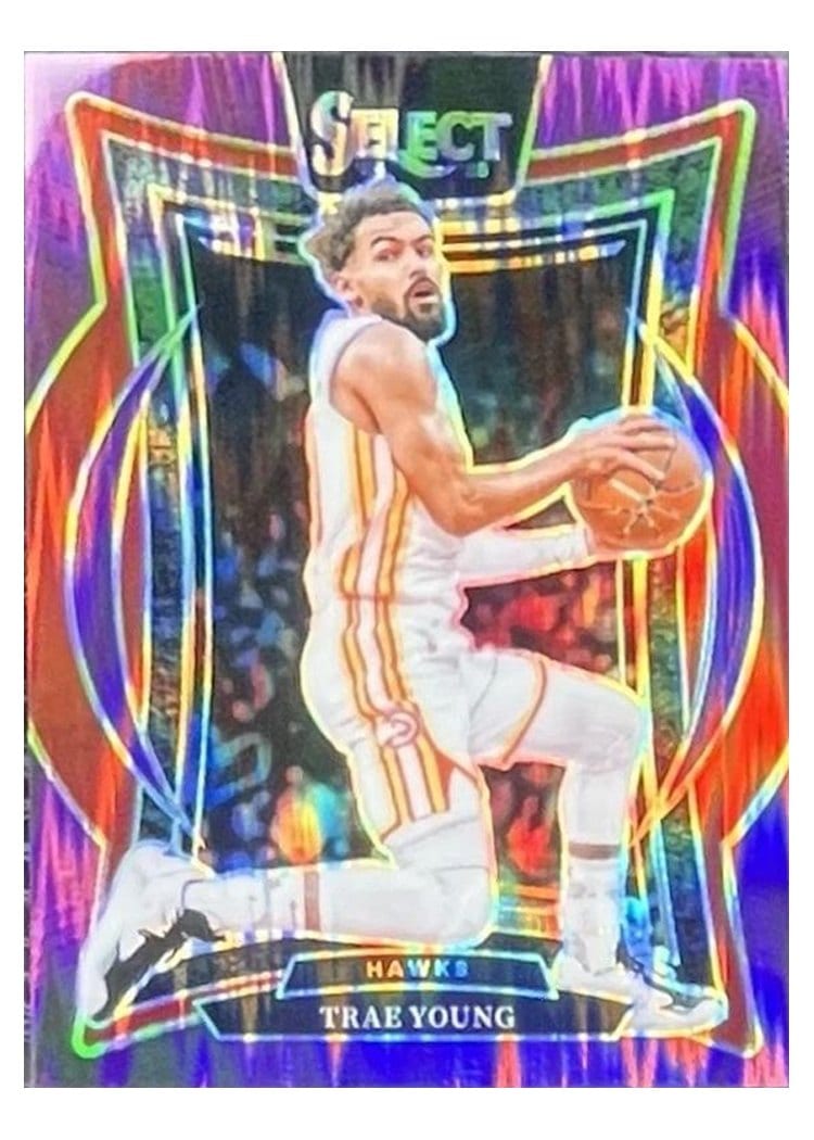 2024-25 Panini Select Base Set Trae Young #63 card