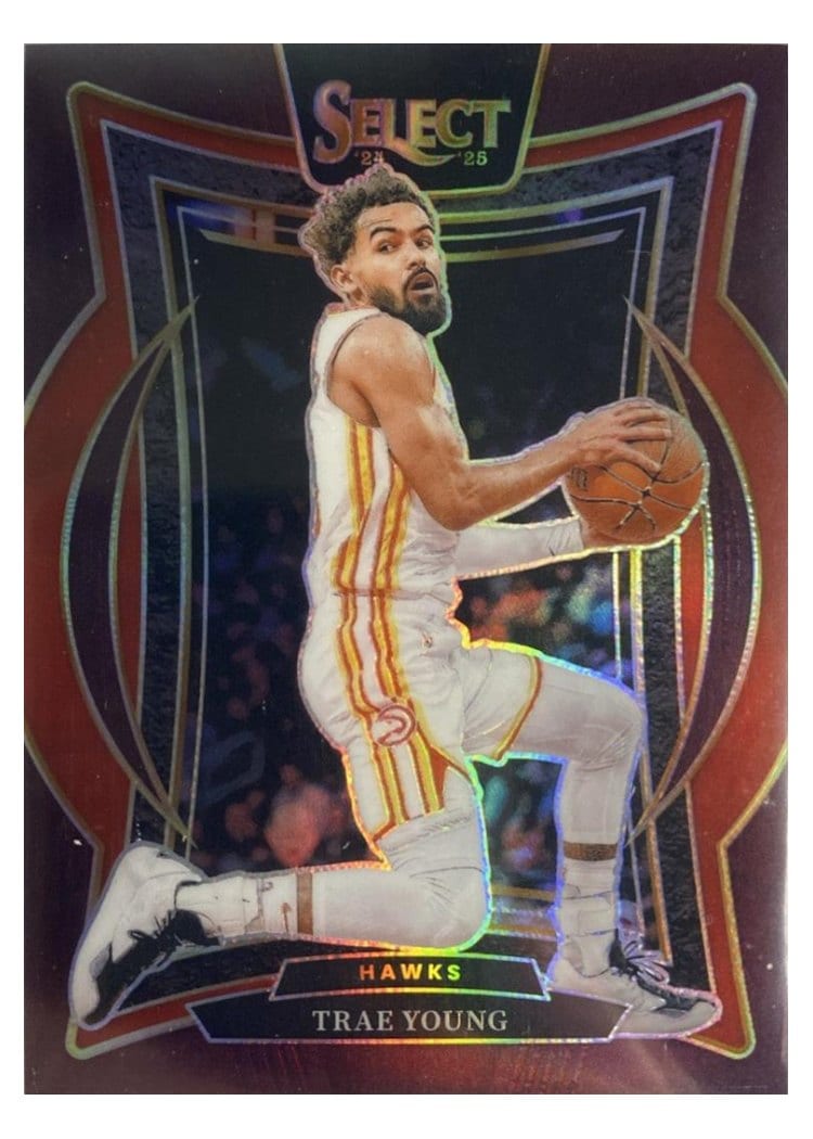2024-25 Panini Select Base Set Trae Young #63 card