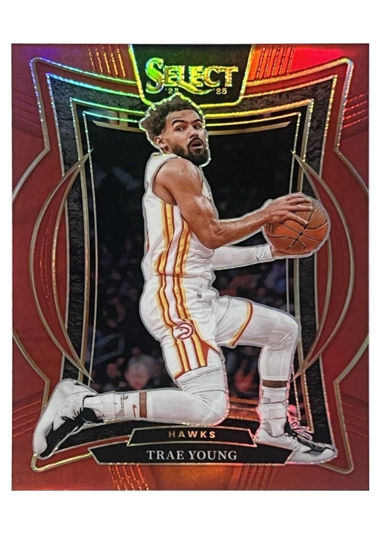 2024-25 Panini Select Base Set Trae Young #63 card