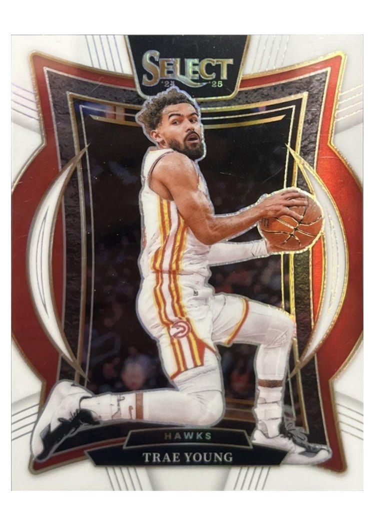 2024-25 Panini Select Base Set Trae Young #63 card