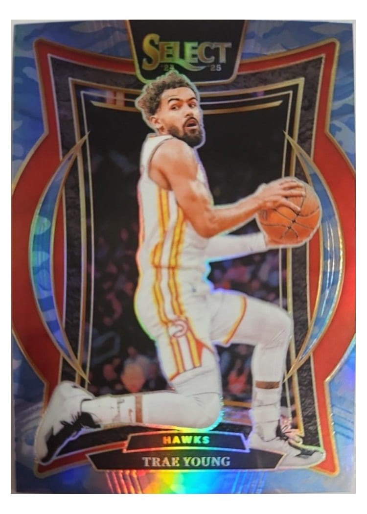 2024-25 Panini Select Base Set Trae Young #63 card