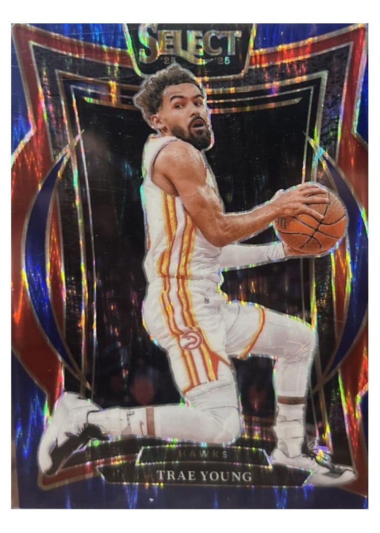 2024-25 Panini Select Base Set Trae Young #63 card