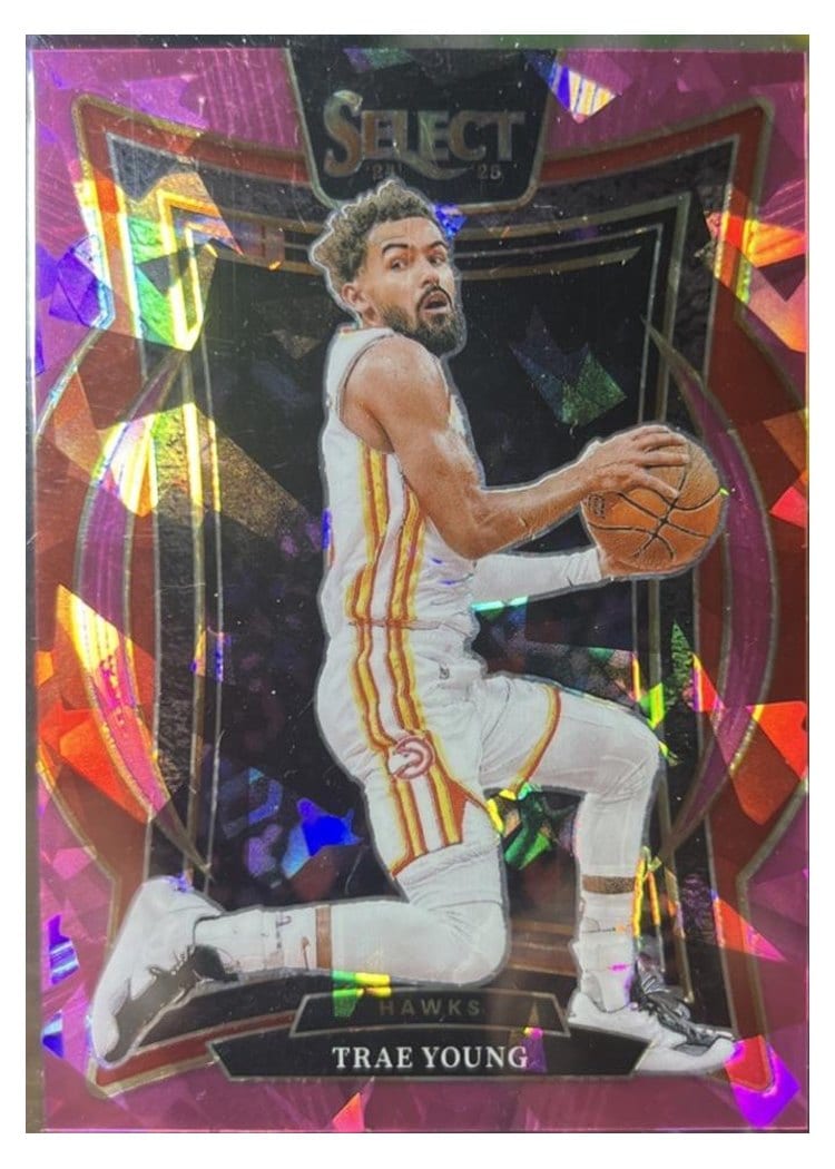 2024-25 Panini Select Base Set Trae Young #63 card
