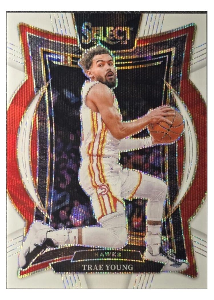 2024-25 Panini Select Base Set Trae Young #63 card