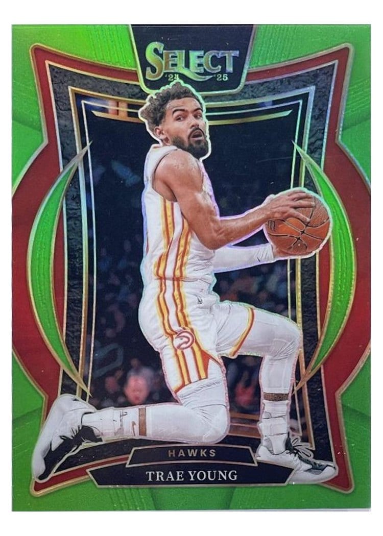 2024-25 Panini Select Base Set Trae Young #63 card